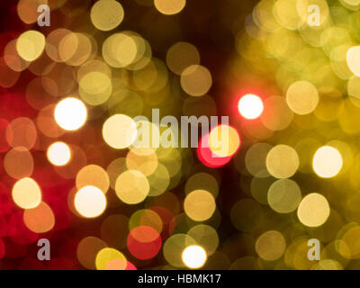 Colorful random lights bokeh Stock Photo