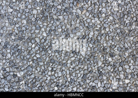 Pebbles wall Stock Photo
