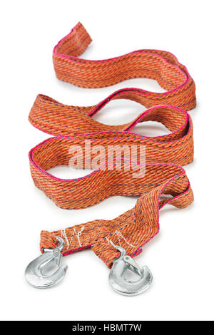 Car towing rope Stock Photo