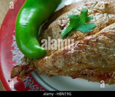 Carne de chango Stock Photo