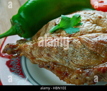 Carne de chango Stock Photo