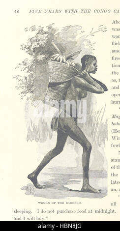 Five Years with the Congo Cannibals ... Illustrated, etc Image taken from page 68 of 'Five Years with the Stock Photo