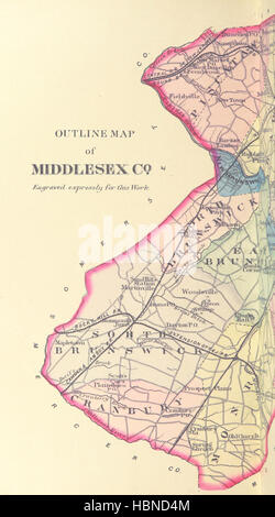 Image taken from page 20 of 'History of Union and Middlesex Counties, New Jersey, with biographical sketches of many of their pioneers and prominent men. Edited by W. W. Clayton. Illustrated' Image taken from page 20 of 'History of Union and Stock Photo