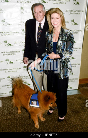 laurie peter marshall arrives alamy actors teddy others bear dog service