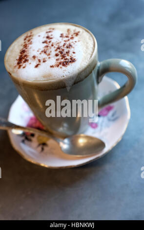cup of cappuccino coffee Stock Photo