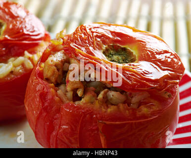 Middle East   tomato stuffed Stock Photo
