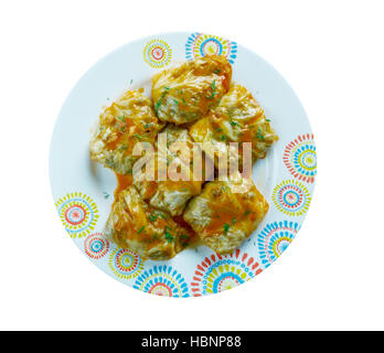 Stuffed cabbage Tolma Stock Photo