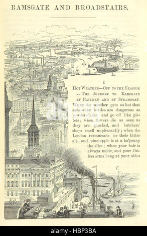 [All about Ramsgate and Broadstairs; including Pegwell Bay, Cliffend, and Ebbsfleet, ... with coloured frontispiece, map of the Isle of Thanet, and forty engravings.] Image taken from page 23 of '[All about Ramsgate and Stock Photo