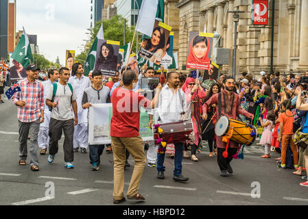 Australia Day City Adelaide - Parade! Stock Photo