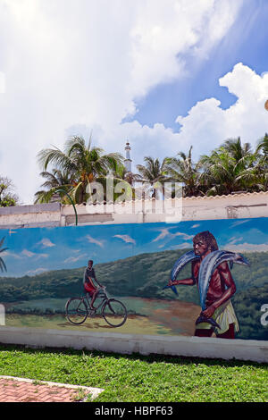 The beauty of the tropical Island San Andrés, Colombia Stock Photo