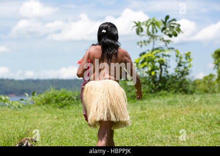 Brazilian indian woman from tribe in Amazon, Brazil Stock Photo - Alamy