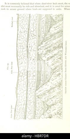 Image taken from page 994 of 'Gold: its occurrence and extraction. Embracing the geographical and geological distribution ... of gold-bearing rocks; ... a bibliography of the subject; and a glossary of English and foreign technical terms ... With ... maps Image taken from page 994 of 'Gold its occurrence and Stock Photo