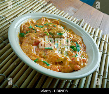 Chicken in an Indian style Stock Photo