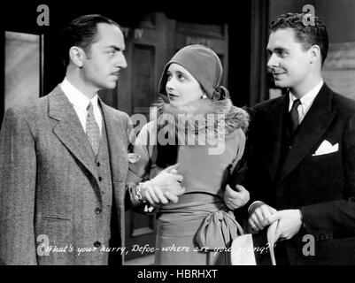 FOR THE DEFENSE, William Powell, Kay Francis, 1930 Stock Photo - Alamy