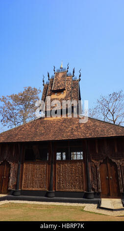 traditional thai houses in the lanna style Stock Photo