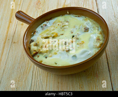 Egg khesh  Indian food. close up Stock Photo