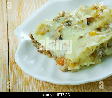 Egg khesh  Indian food. close up Stock Photo