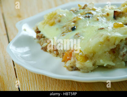 Egg khesh  Indian food. close up Stock Photo