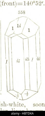 Image taken from page 743 of 'A System of Mineralogy, Stock Photo