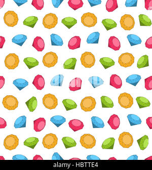 Diamond wallpaper background design with seamless pattern in red Stock ...