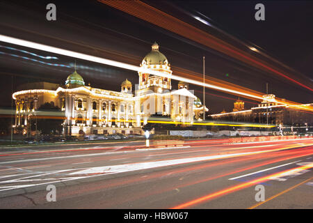 Parliament of Serbia Stock Photo