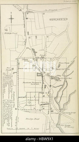 The History of Dorchester, Oxfordshire: British earthworks-Roman Camp-Bishopric. And the architectural history of the Church, compiled from the best authorities. With a general introduction by J. H. P Image taken from page 48 of 'The History of Dorchester, Stock Photo