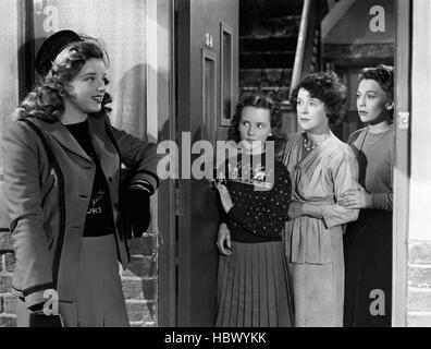 HERE COME THE HUGGETTS, Kathleen Harrison, Petula Clark, 1948 Stock ...