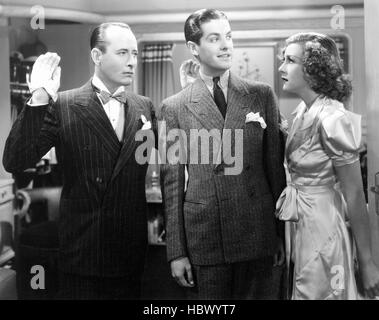 HIDEAWAY GIRL, from left: Robert Cummings, Shirley Ross, Martha Raye ...