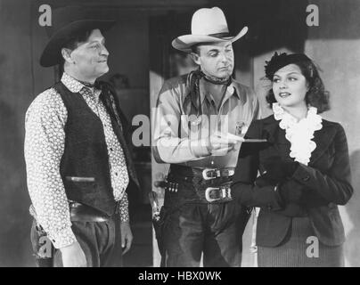 HIT THE SADDLE, Robert Livingston, Rita Hayworth, 1937 Stock Photo - Alamy