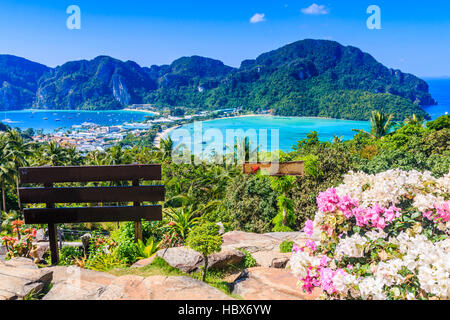 Thailand, Koh Phi Phi island, Krabi province. Stock Photo