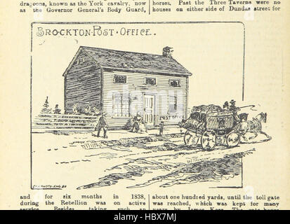 Image taken from page 234 of 'Robertson's Landmarks of Toronto. A collection of historical sketches of the old town of York from 1792 until 1833 (till 1837) and of Toronto from 1834 to 1893 (to 1914). Also ... engravings ... Published from the Toronto “Ev Image taken from page 234 of 'Robertson's Landmarks of Toronto Stock Photo