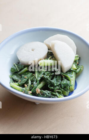 Japanese cuisine, simmered Taro called Satoimo Stock Photo