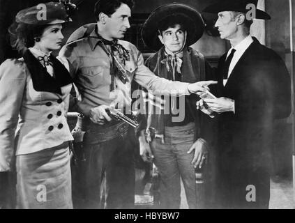 THE LIGHT OF WESTERN STARS, Victor Jory, on set, 1940 Stock Photo - Alamy