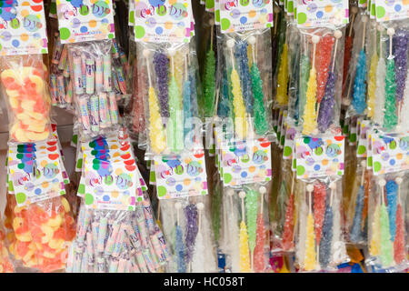 Candy display at market - USA Stock Photo