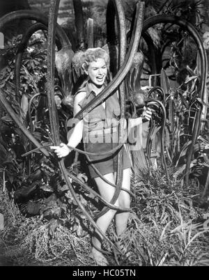 THE LAND UNKNOWN, Shawn Smith (aka Shirley Patterson), 1957 Stock Photo