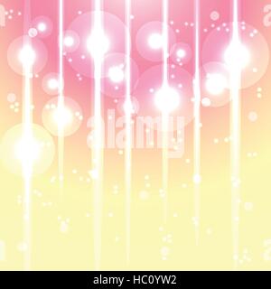 Magic lights glow abstract background, stock vector Stock Vector