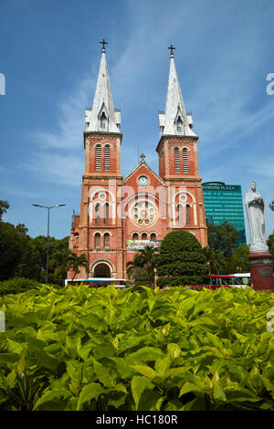 Notre-Dame Cathedral Basilica of Saigon, Ho Chi Minh City (Saigon), Vietnam Stock Photo