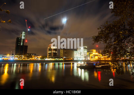 London Night Cityscape High Quality Stock Photo Stock Photo