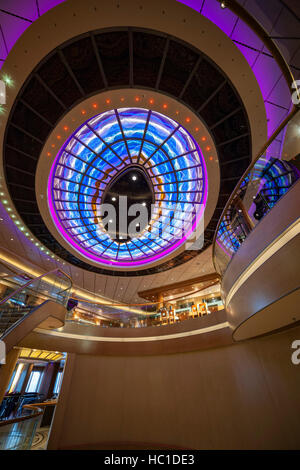 Interior of Arcadia, the P&O cruise ship Stock Photo - Alamy