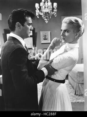 MISTER CORY, from left: Tony Curtis, Martha Hyer, 1957 Stock Photo - Alamy