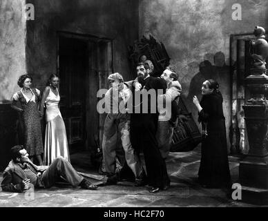 THE OLD DARK HOUSE, Raymond Massey, Melvyn Douglas, Charles Laughton ...