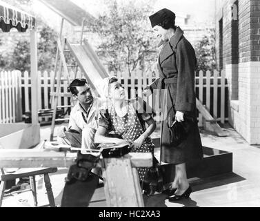 PENNY SERENADE, from left: Irene Dunne, Baby Jane Biffle, Cary Grant ...