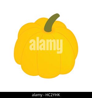 Pumpkin isometric 3d icon Stock Vector