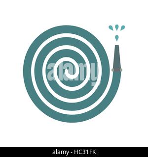 Hose plane icon Stock Vector