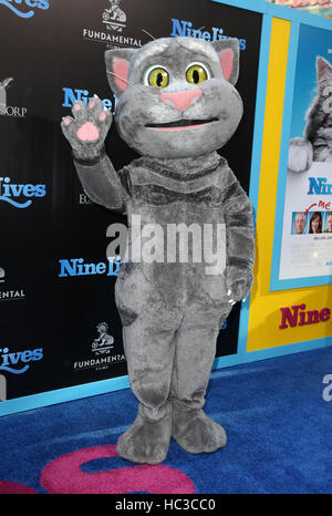 Premiere Of EuropaCorp's 'Nine Lives'  Featuring: View Where: Hollywood, California, United States When: 01 Aug 2016 Stock Photo