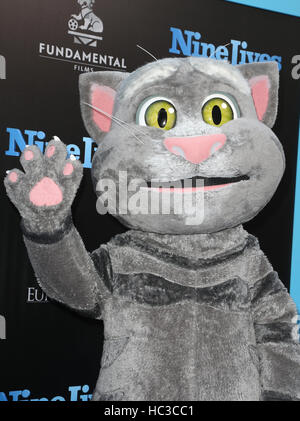 Premiere Of EuropaCorp's 'Nine Lives'  Featuring: View Where: Hollywood, California, United States When: 01 Aug 2016 Stock Photo