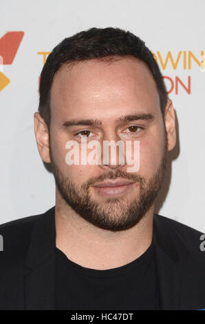 Los Angeles, Ca, USA. 07th Dec, 2016. Scooter Braun at the 4th Annual Wishing Well Winter Gala on December 07, 2016 in Los Angeles, California. Credit:  David Edwards/Media Punch/Alamy Live News Stock Photo