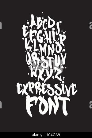 Font Stock Vector