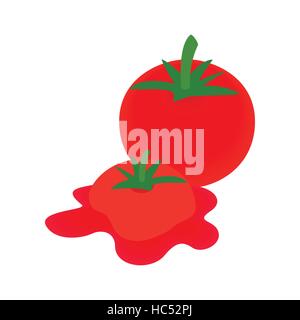 Tomato icon, isometric 3d style Stock Vector