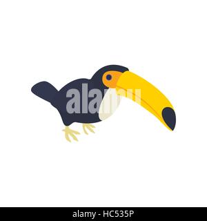 Toucan icon, isometric 3d style Stock Vector